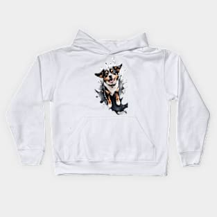 Dog the best friend Kids Hoodie